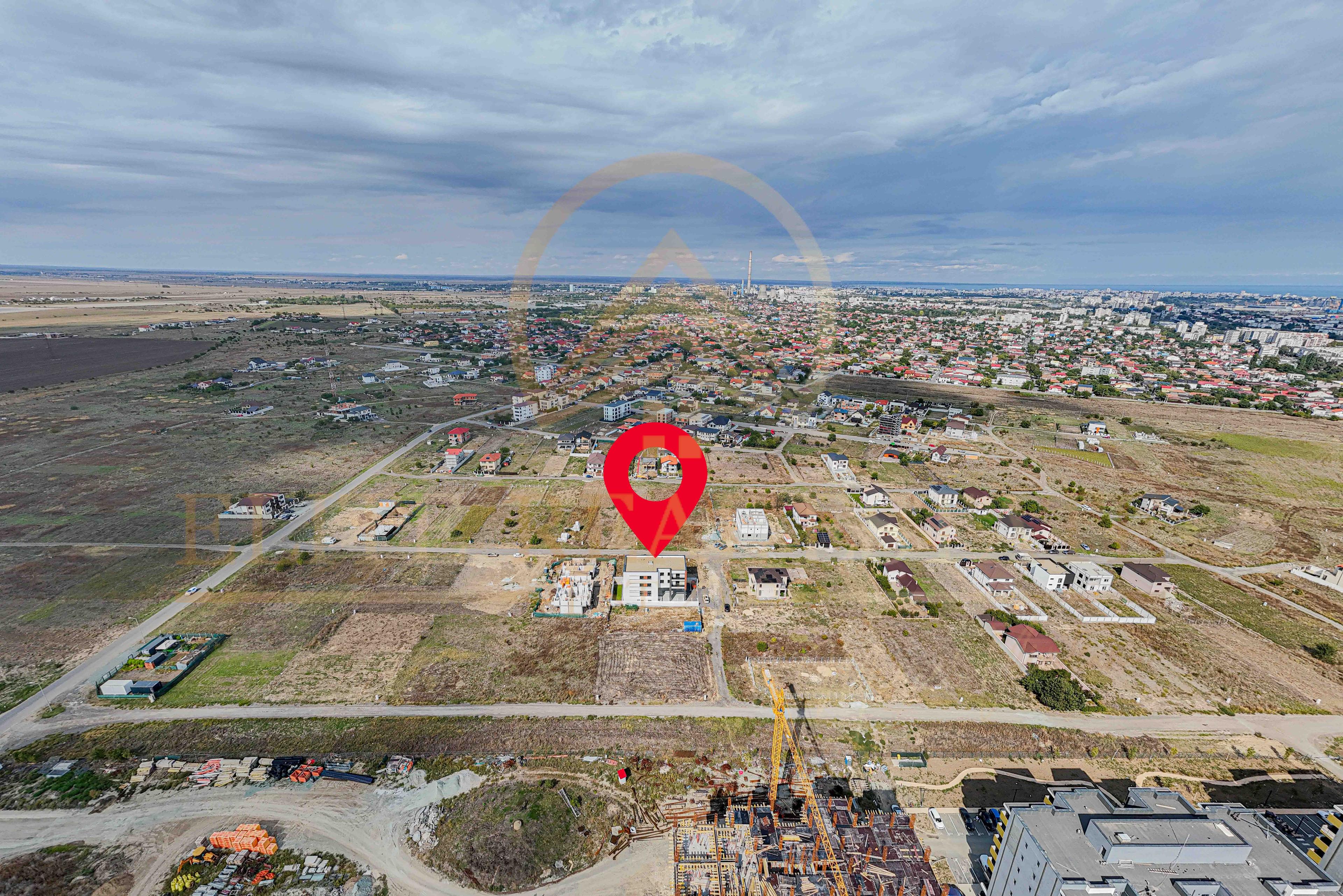 KM 5 -Alpha Residence - Apartament 3 camere cu balcon – Etaj 1. - 55