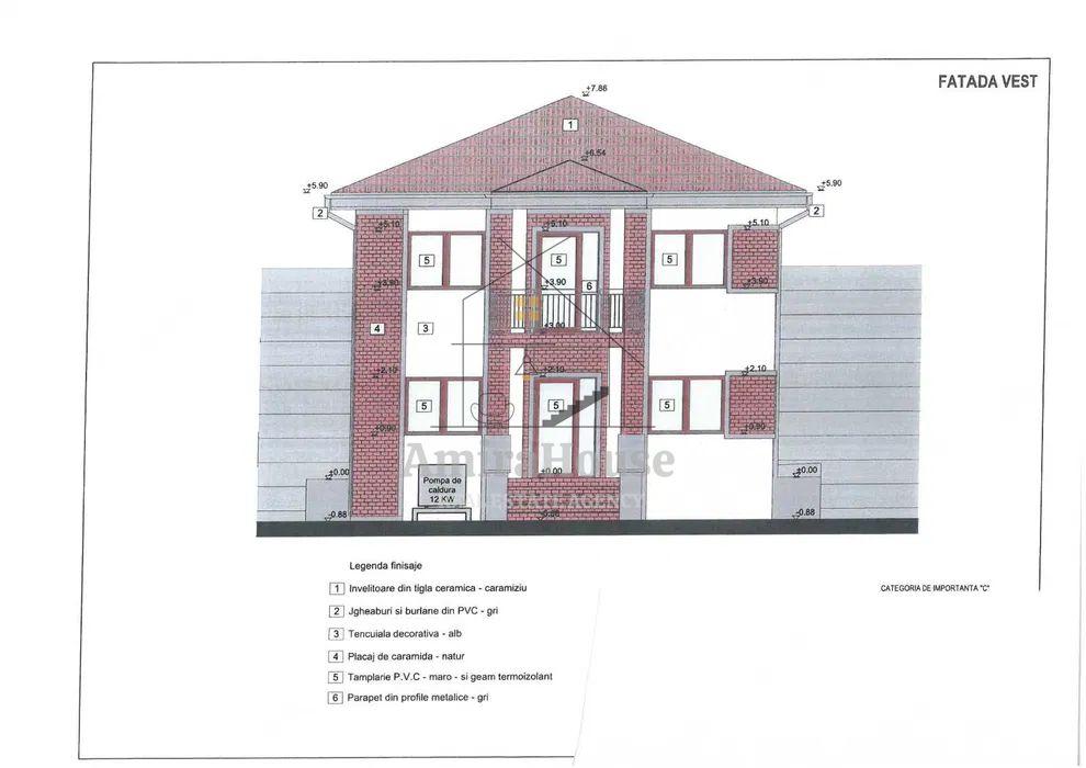 Casa individuala, teren 700 mp, semifinisata, Dezmir zona str Closca - 2