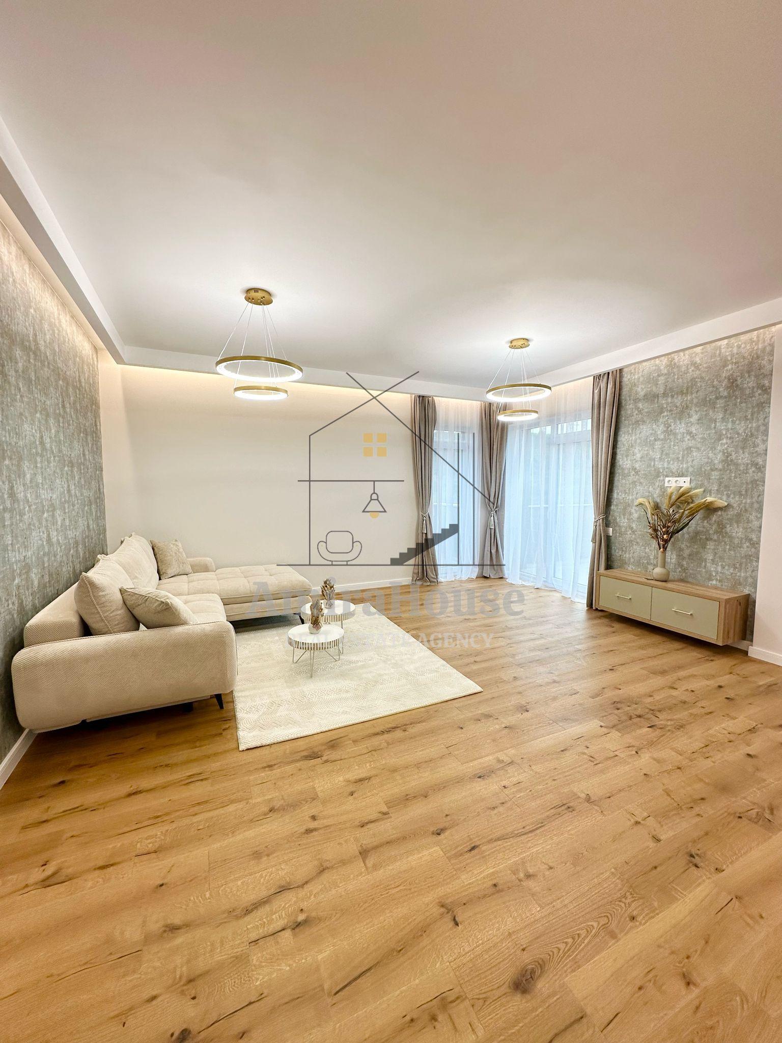 Apartament 3 camere, 90 mp, terase 30 mp, finisat, Floresti str Sesul de Sus - 8
