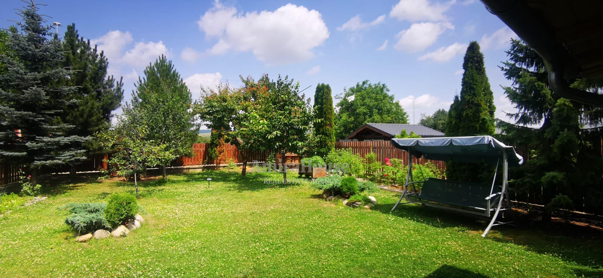 Casa individuala de vanzare, finisata, teren 489 mp in Gilau Cluj - 1