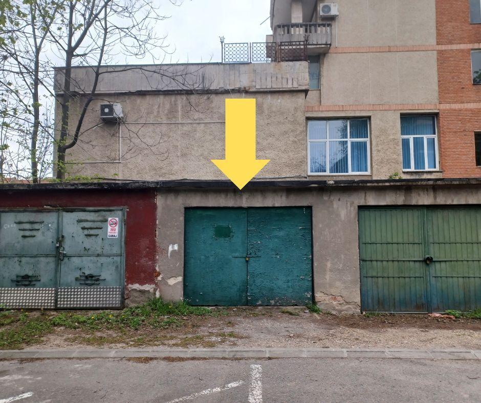 Garaj cu CF, 20 mp, Piata Bucuresti. 12 500 E (neg). Comision 0 - 1