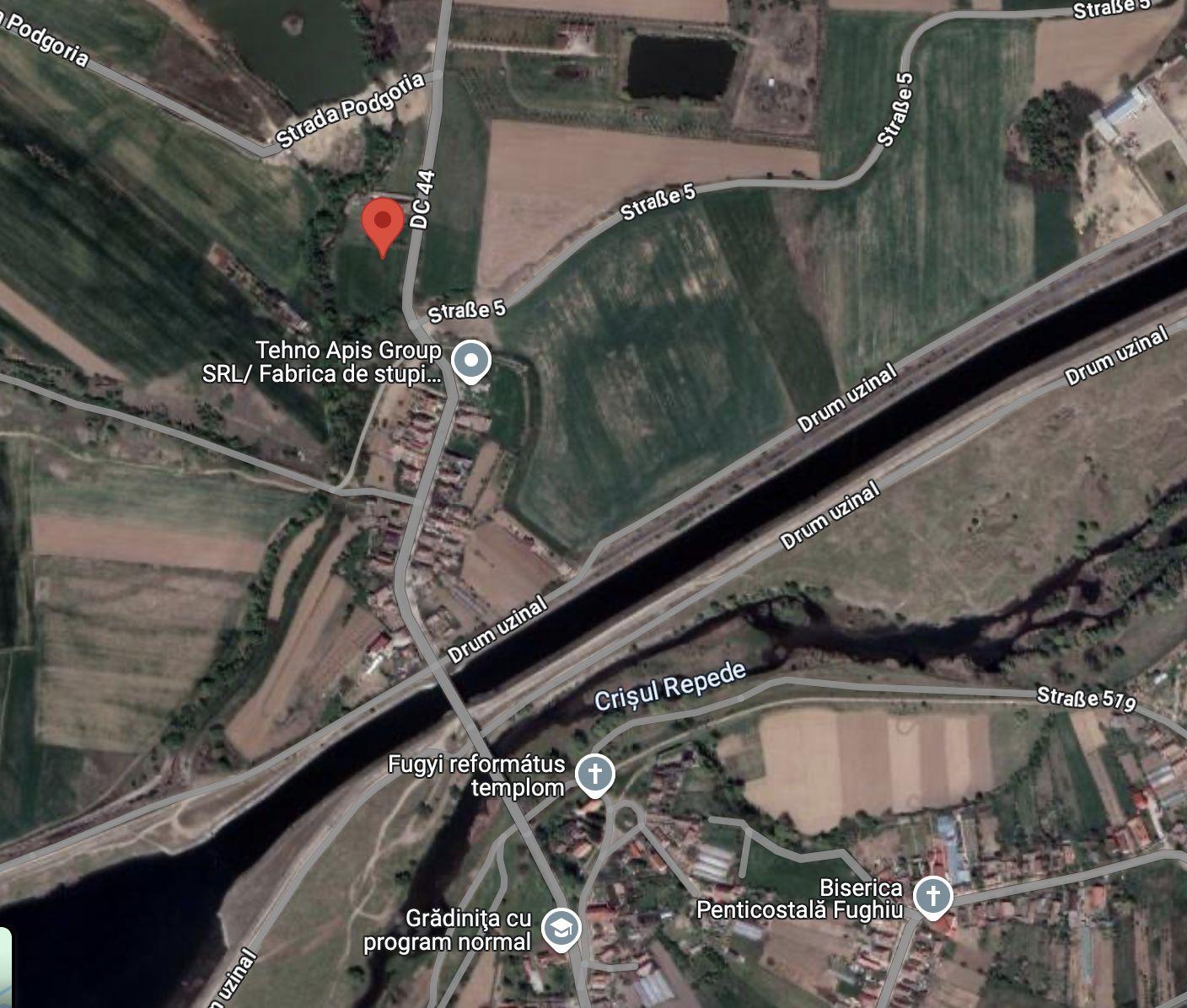 Teren intravilan, Fughiu - Osorhei, 4 244 mp, ideal pentru dezvoltare - 5
