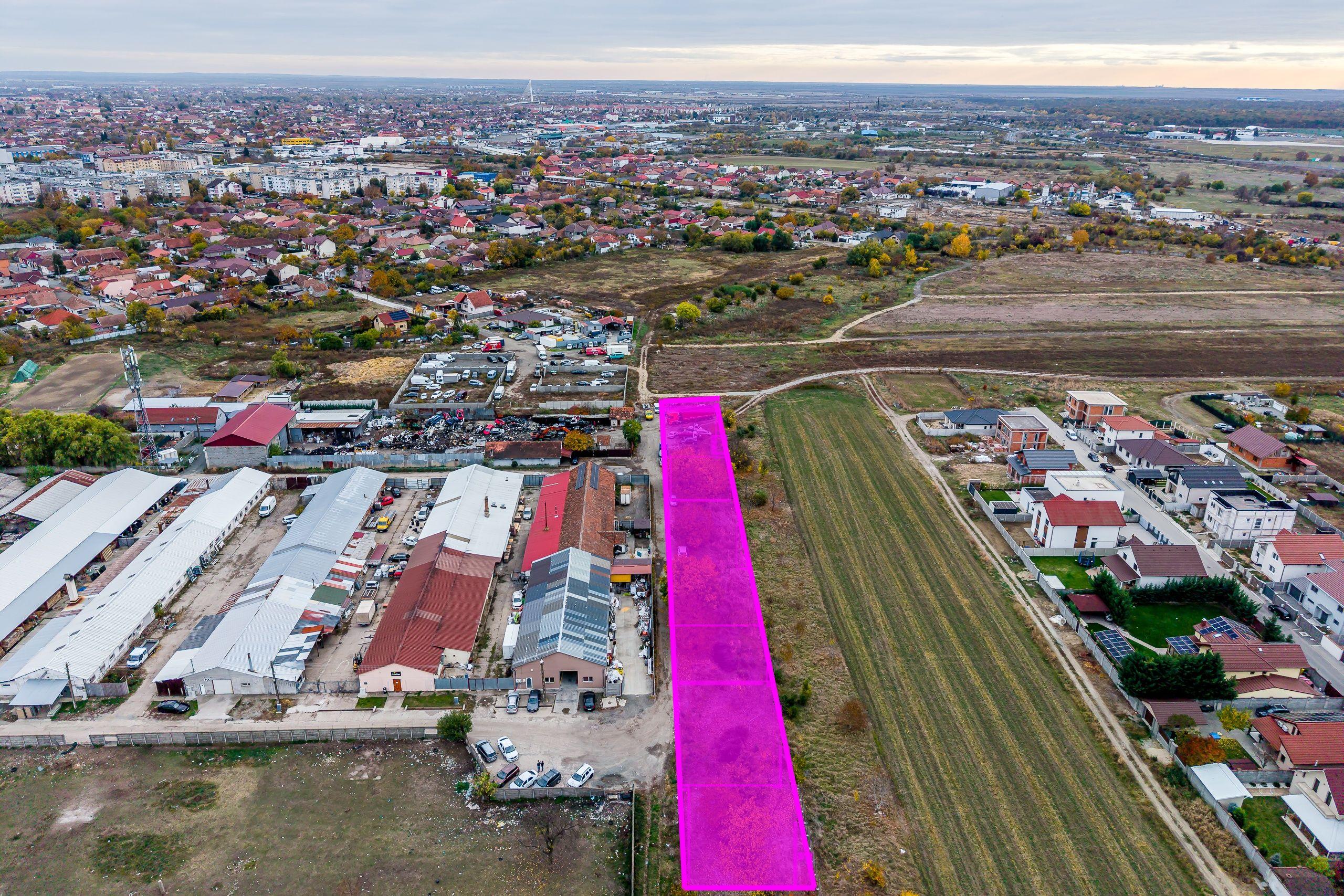 Teren de 2500 mp cu posibilitate de parcelare în Bujac Arad - 2
