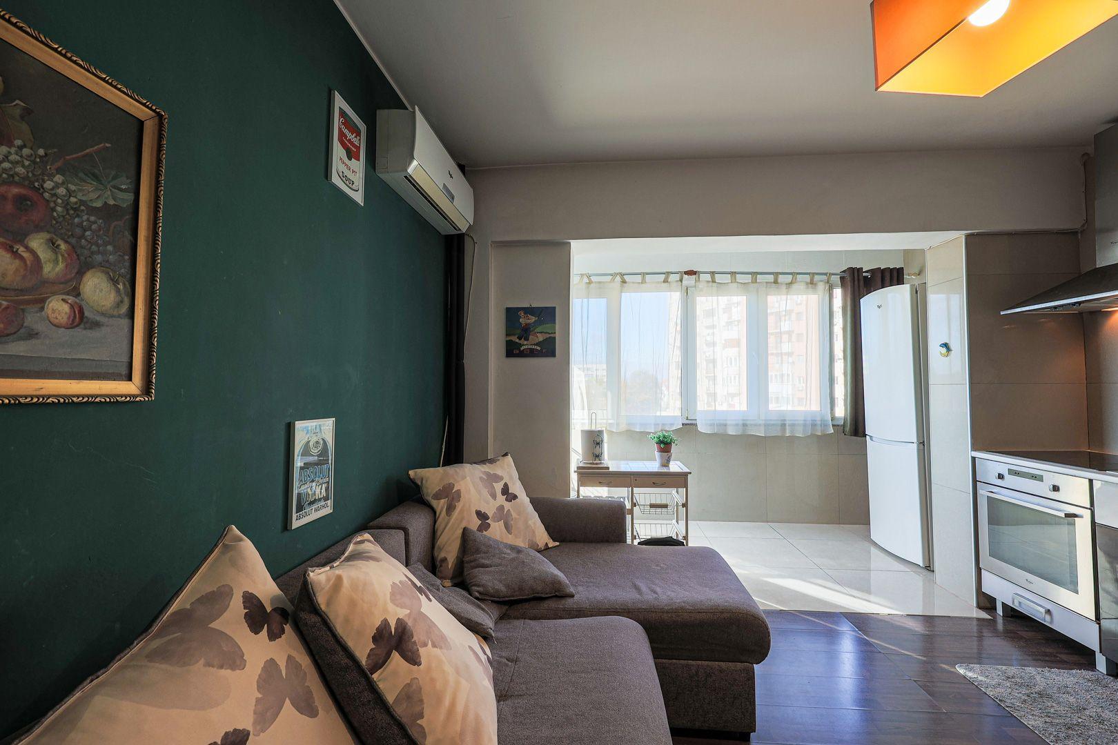 PREȚ REDUS! Apartament mobilat, cu 2 camere,în Piața Spitalului. - 6
