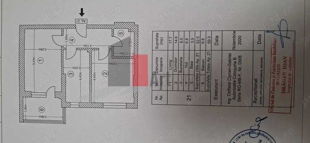 Vindem/inchiriem apartament superb 2 camere in Envogue Residence - 11