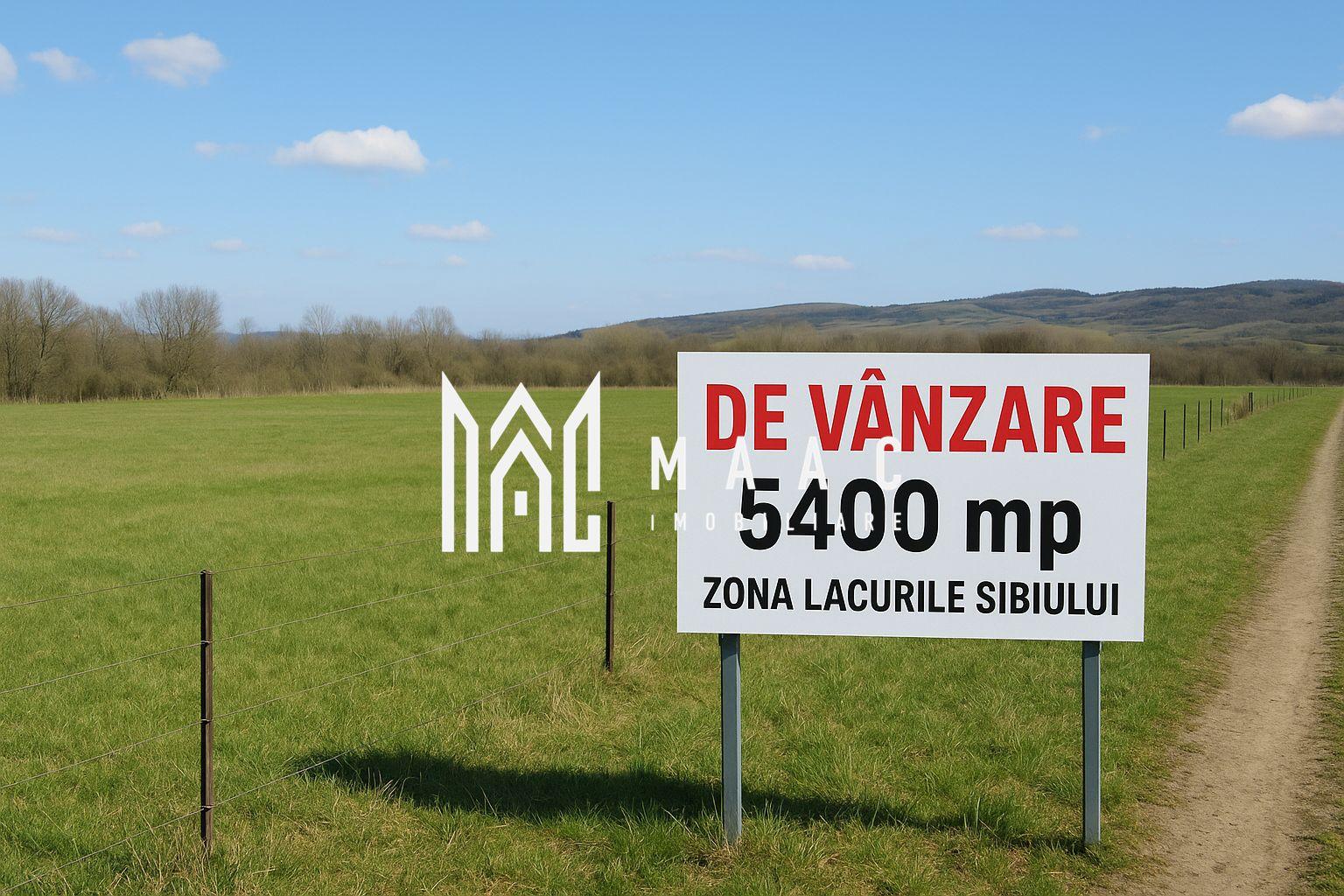 Teren de vânzare | 5400 mp | Zona Lacurile Sibiului - 2