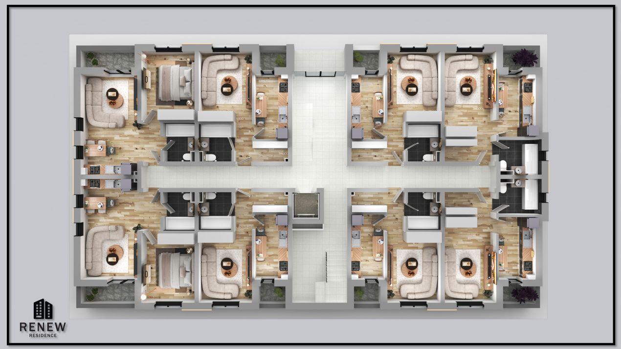 Ap. 2 cam. finalizare aprilie 2026 zona Militari Residence - 8