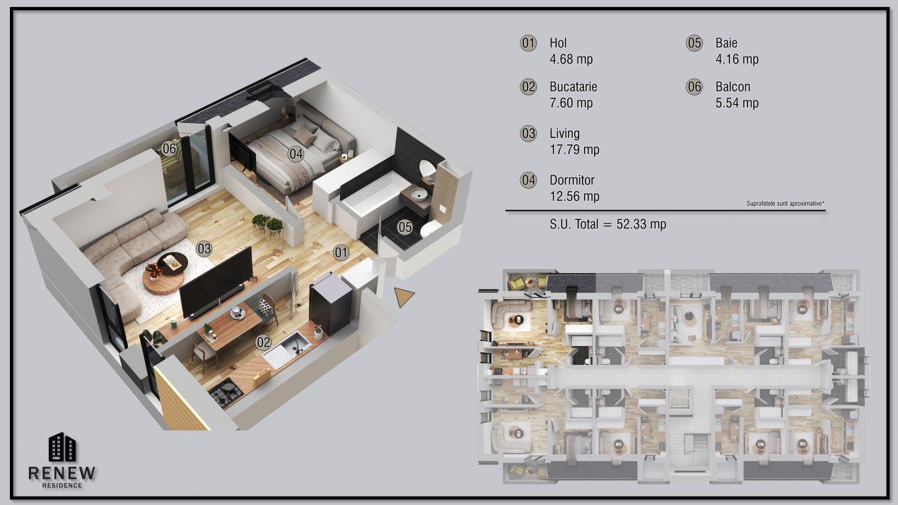 Ap. 2 cam. finalizare aprilie 2026 zona Militari Residence - 9