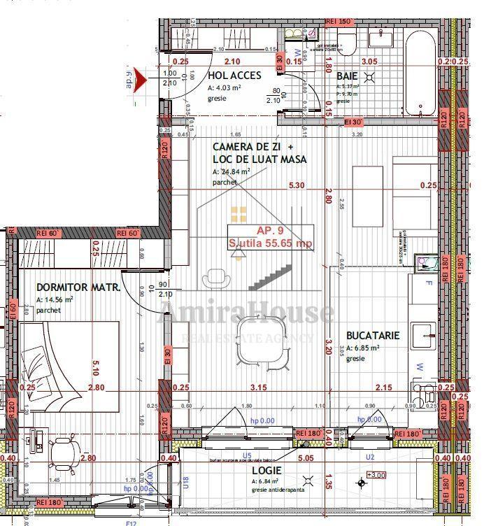 Apartament 2 camere mobilat zona Unitati Militare Floresti - 1