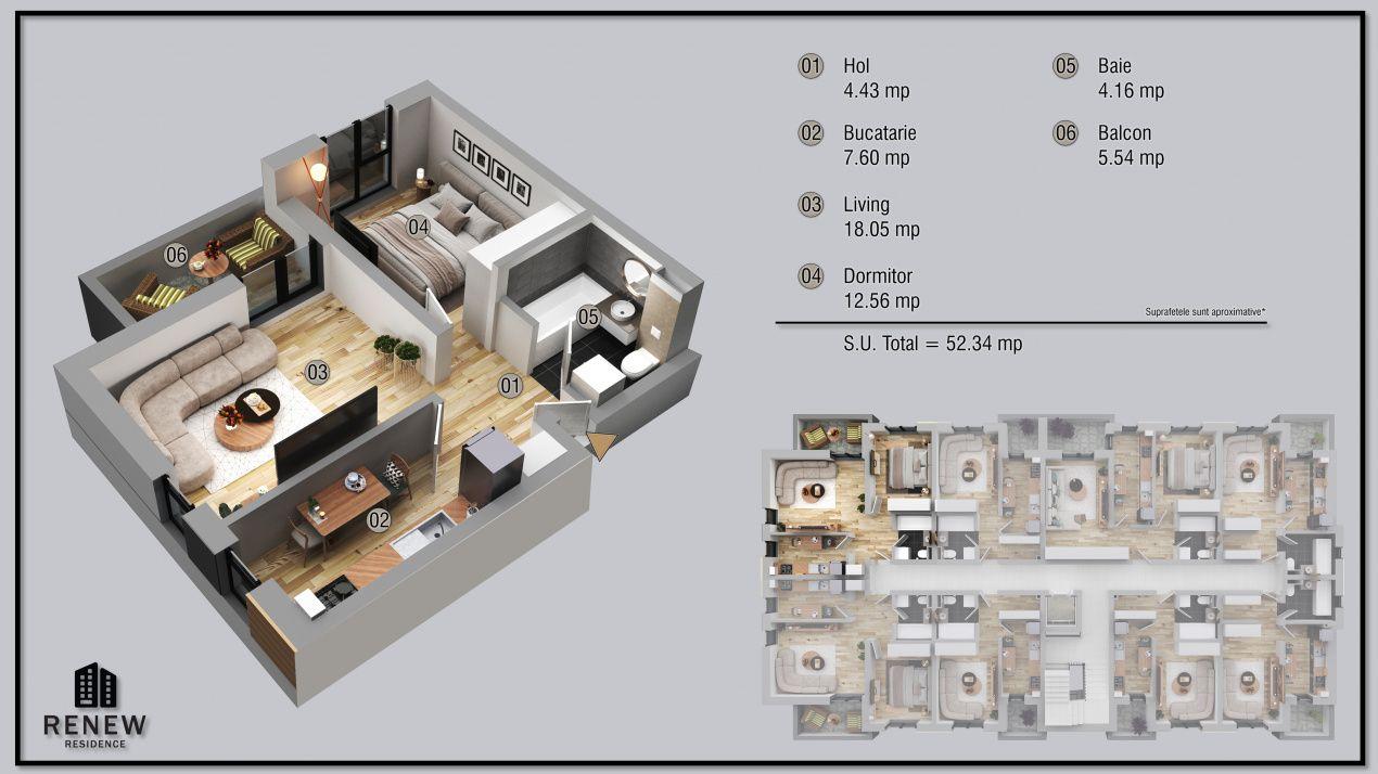 Ap. 2 cam. finalizare aprilie 2026 zona Militari Residence - 7
