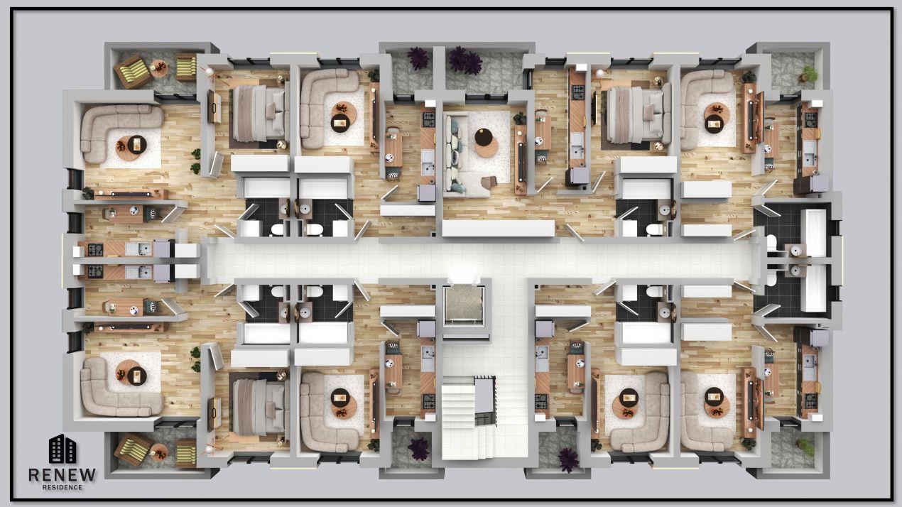 Garsoniera in zona Militari Residence finalizare aprilie 2026 - 4