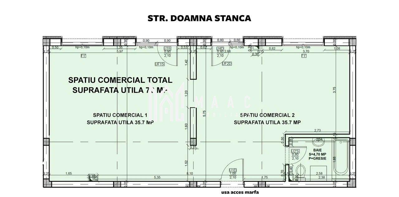Spatiu Comercial I Parcare I 4 Vitrine I Doamna Stanca - 2