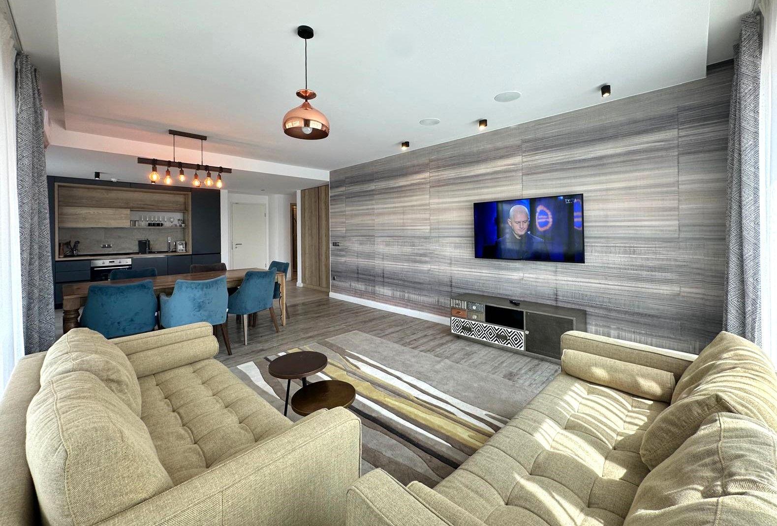 Inchiriem penthouse LUX 4 camere cu terasa de 122 mp zona Coresi - 3