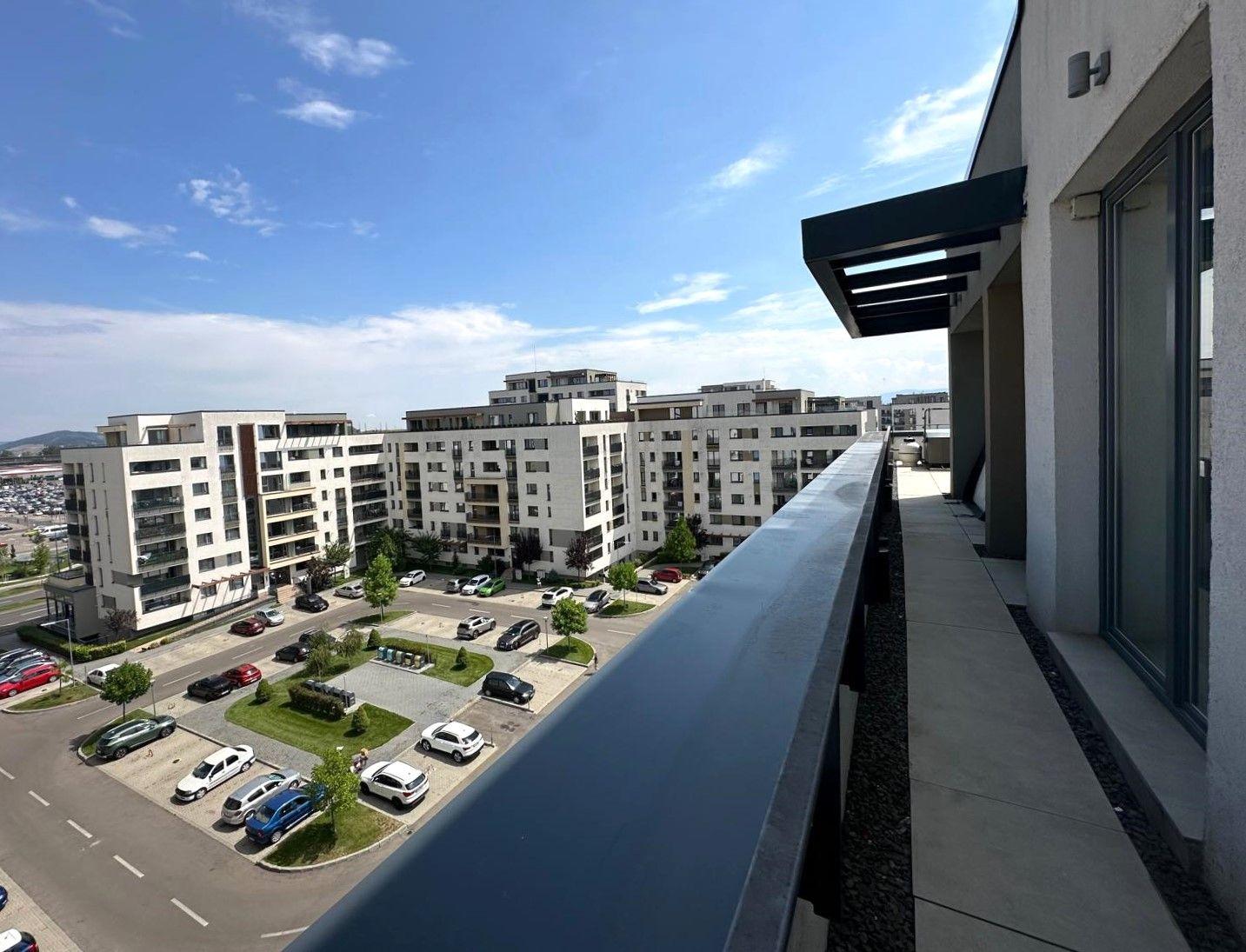 Inchiriem penthouse LUX 4 camere cu terasa de 122 mp zona Coresi - 14