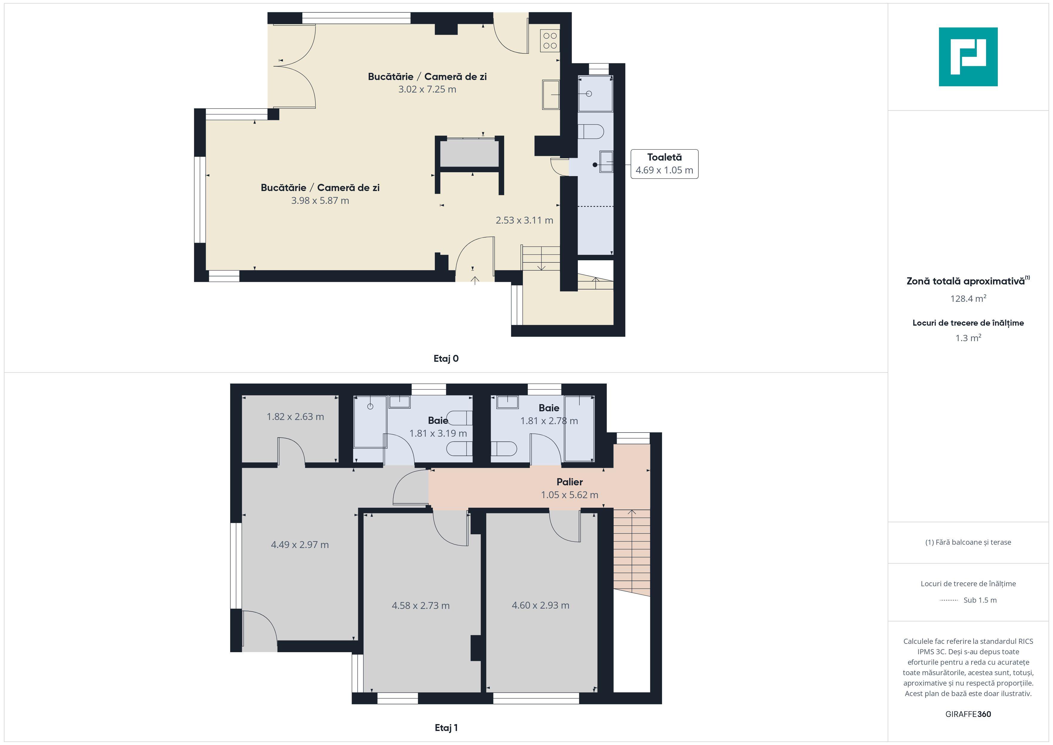 Casă modernă 3 dormitoare, curte generoasă și parcare dublă-CORBEANCA - 8
