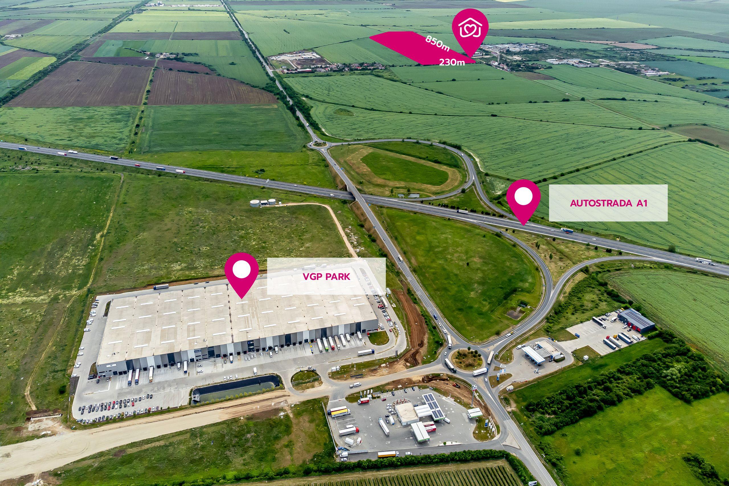 Teren cu PUZ ideal pentru parc logistic și de servicii - 2