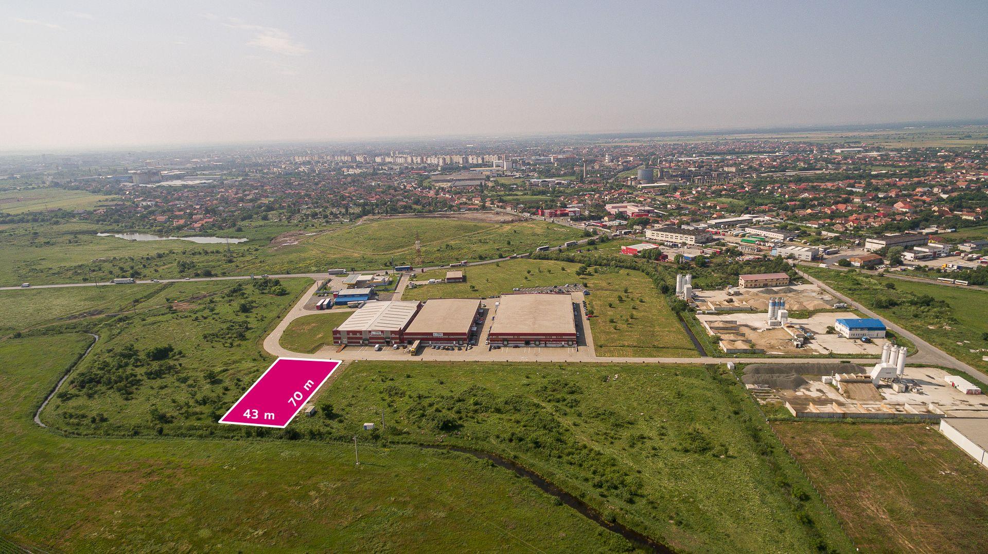Teren industrial 3 000 mp în Parcul Industrial UTA2 #Arad - 2