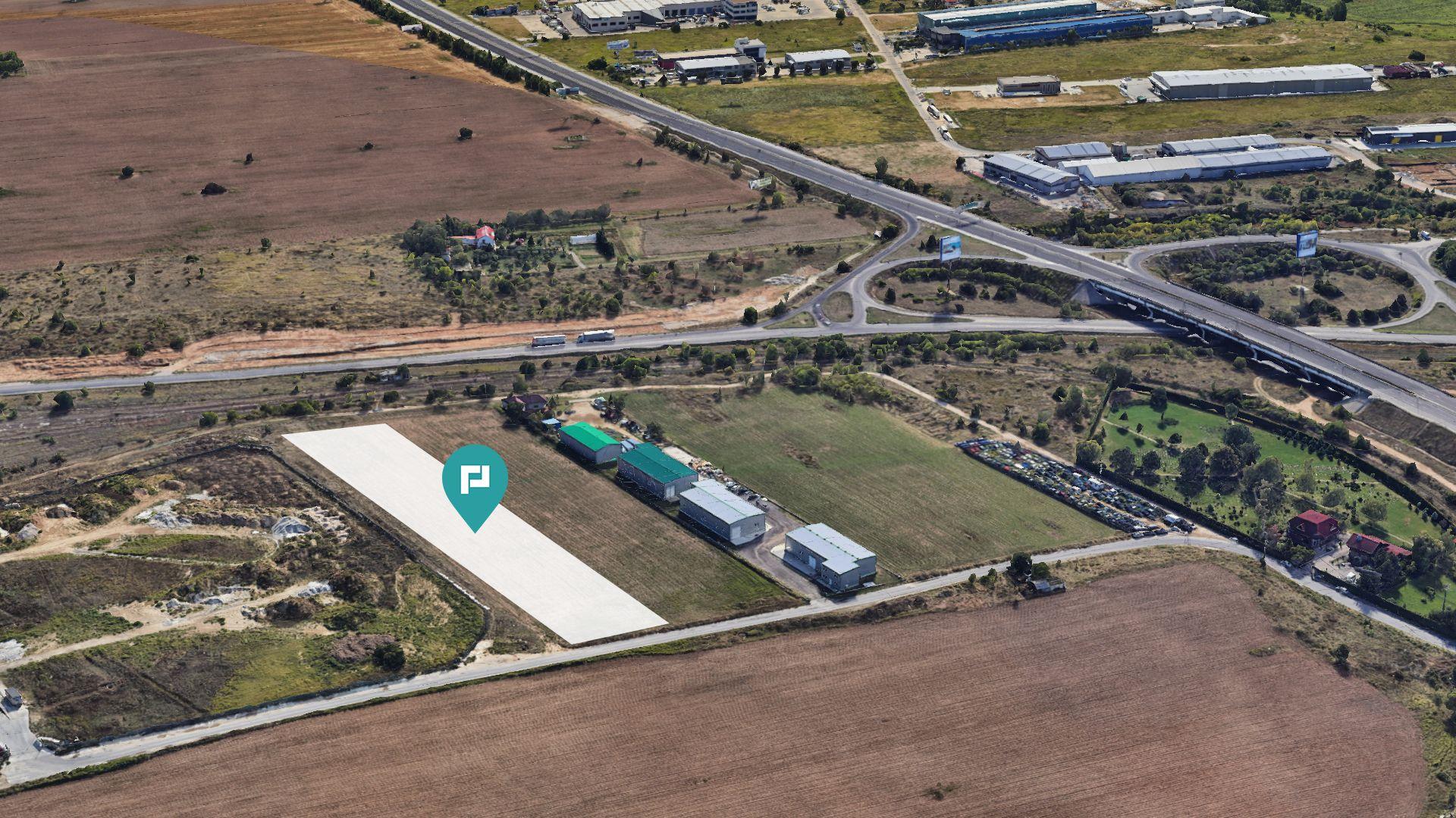 Teren cu PUZ de 7845 mp Jud. Ilfov, Cățelu - 1