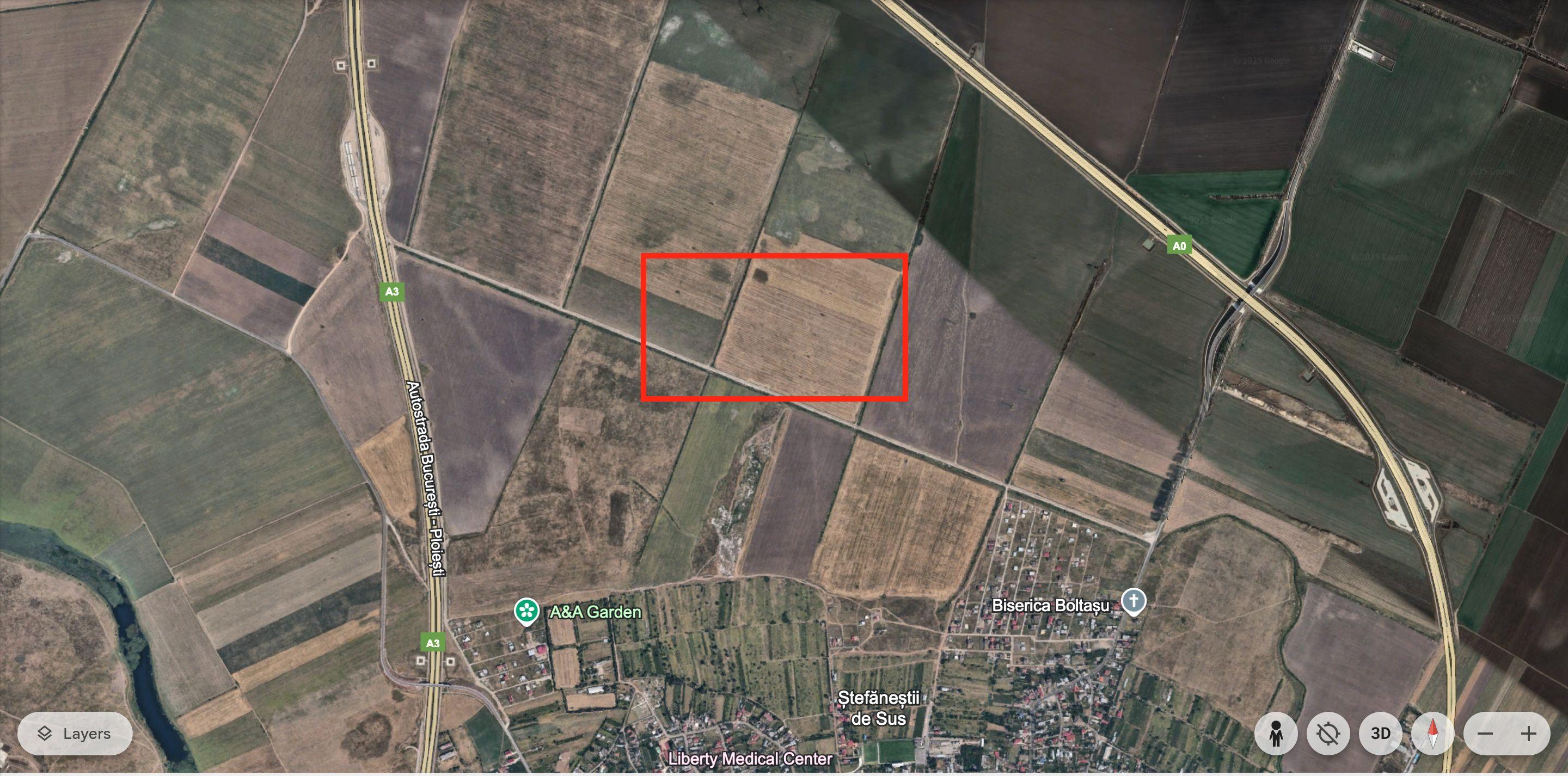 Teren intravilan agricol A0 | Ilfov | Stefanestii de Jos - 1