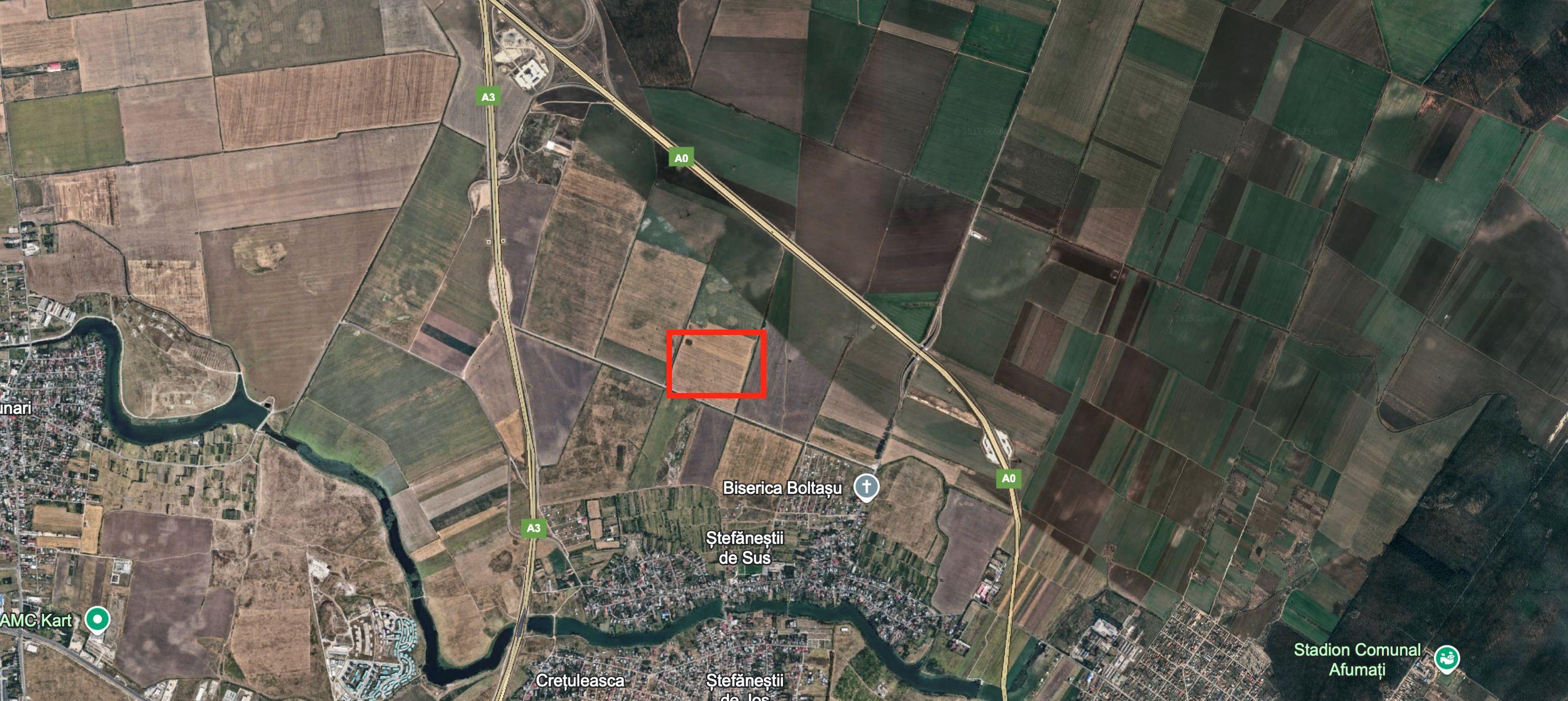 Teren intravilan agricol A0 | Ilfov | Stefanestii de Jos - 2
