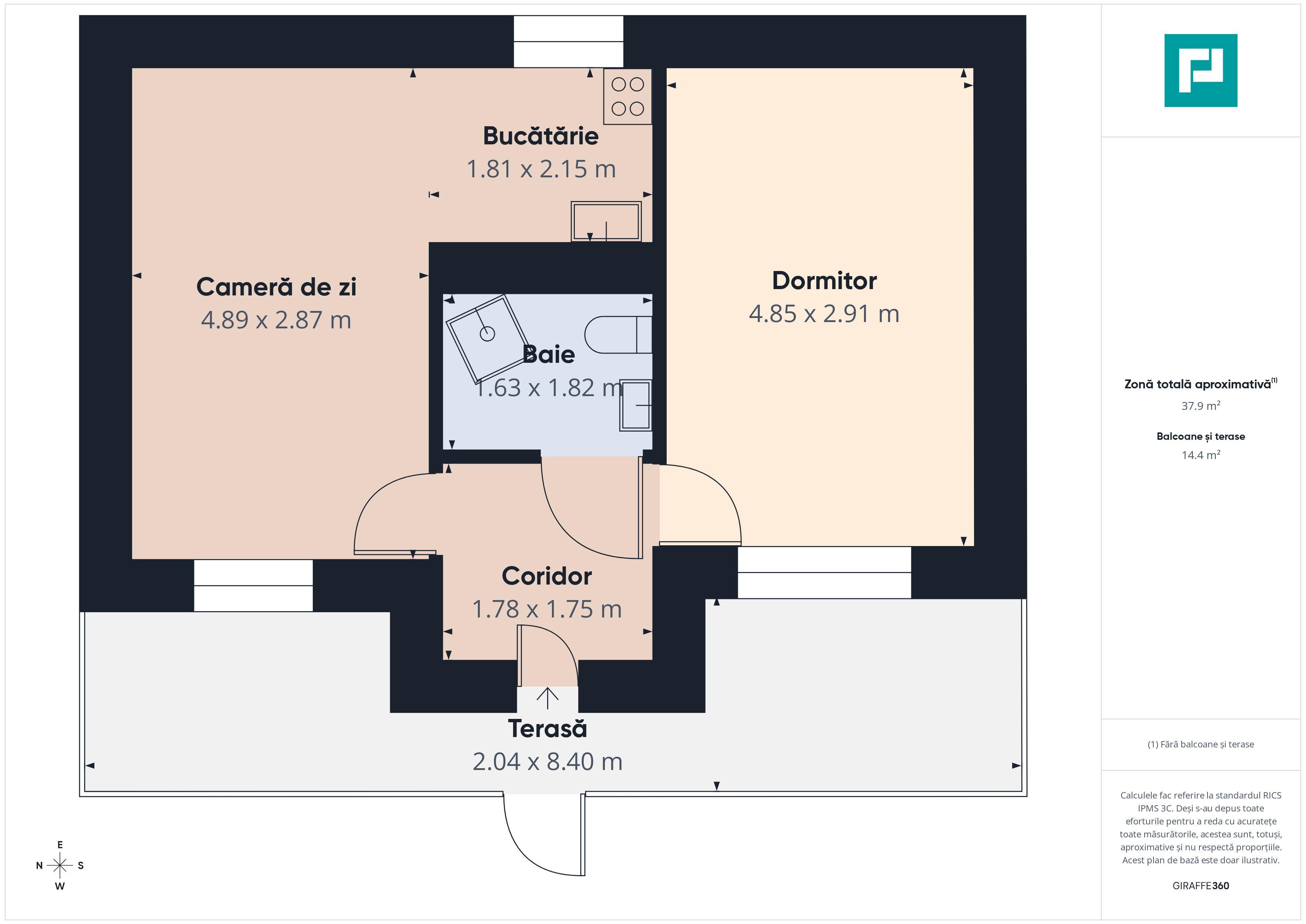 Apartament cu 2 camere in Aradul Nou - 8