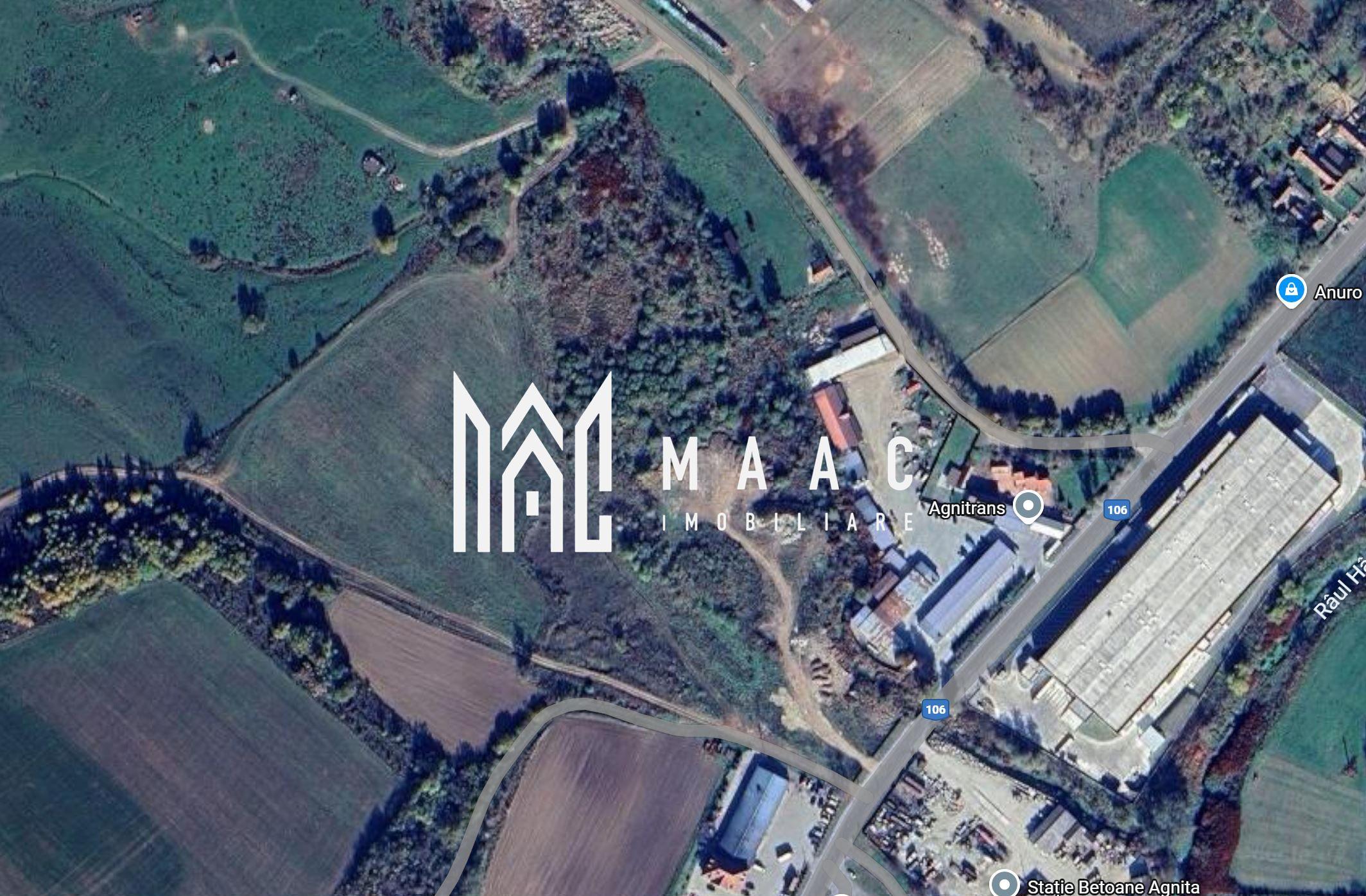 Teren industrial I 37200 mp Parcelabil I Acces la DJ I Agnita - 1