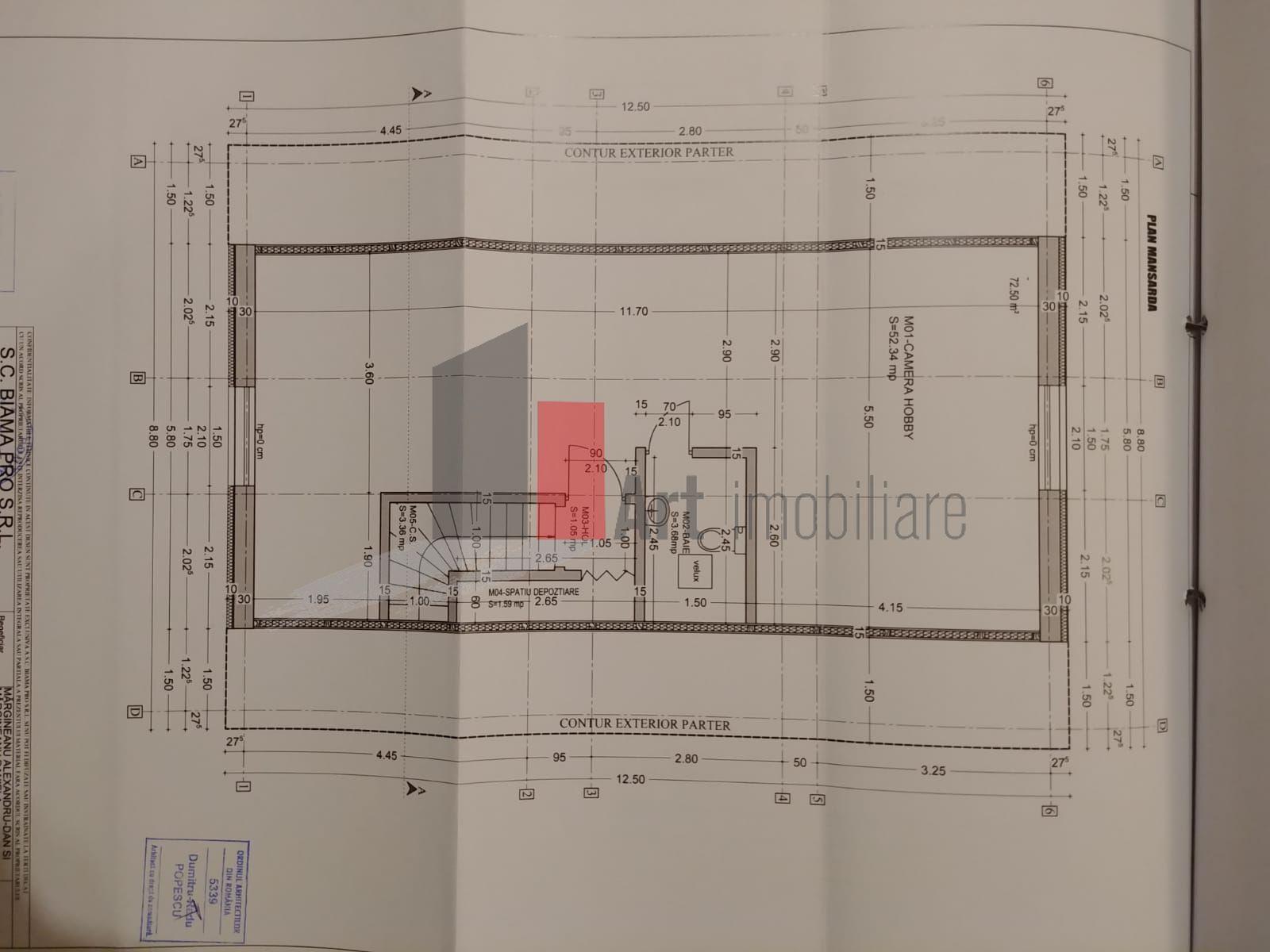 Casa individuala Valu lu Traian - teren 1000 mp - 19