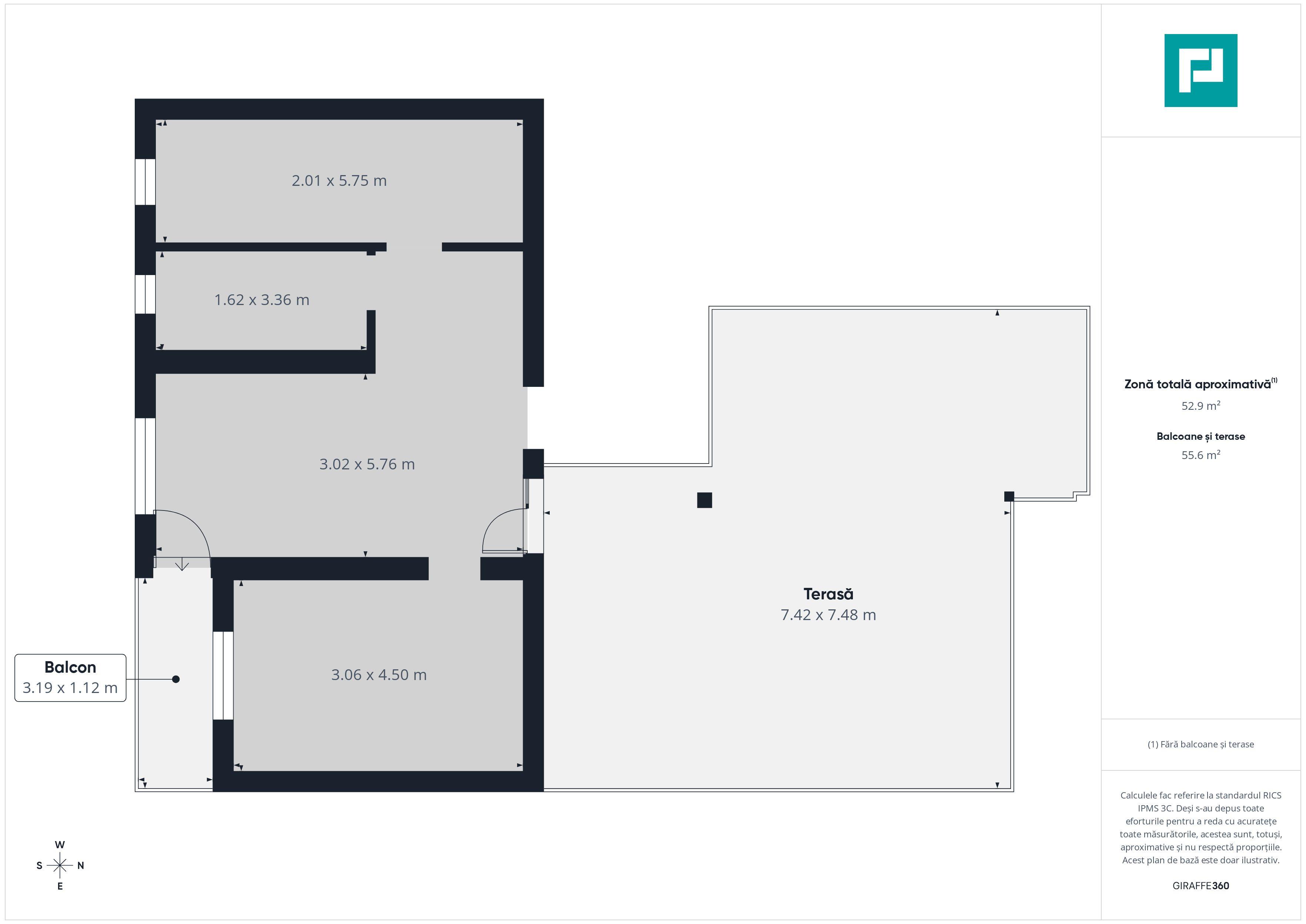 Penthouse cu terasă generoasă, în centrul Chișodei - 6