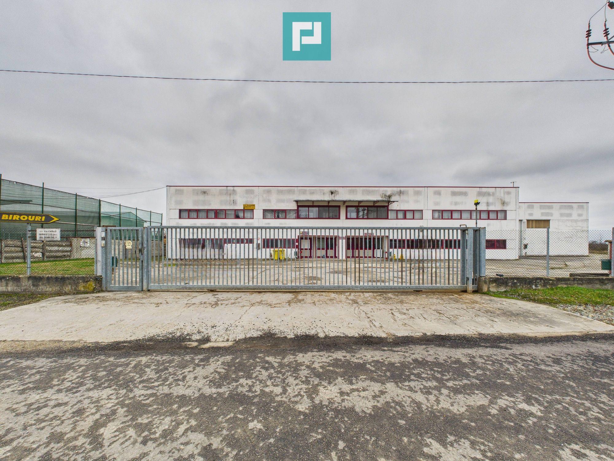 Hală de producție, cu birouri și teren, în Sebiș - 47