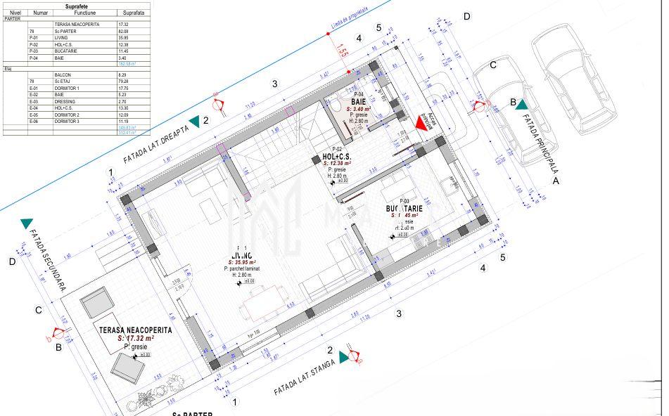 Casa individuala | Constructie noua | 4 camere | Vestem - 2