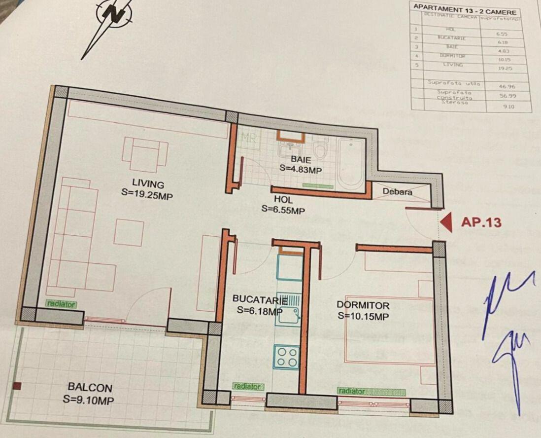 Vanzare apartament într-un imobil tip vila zona Sanpetru residence - 9