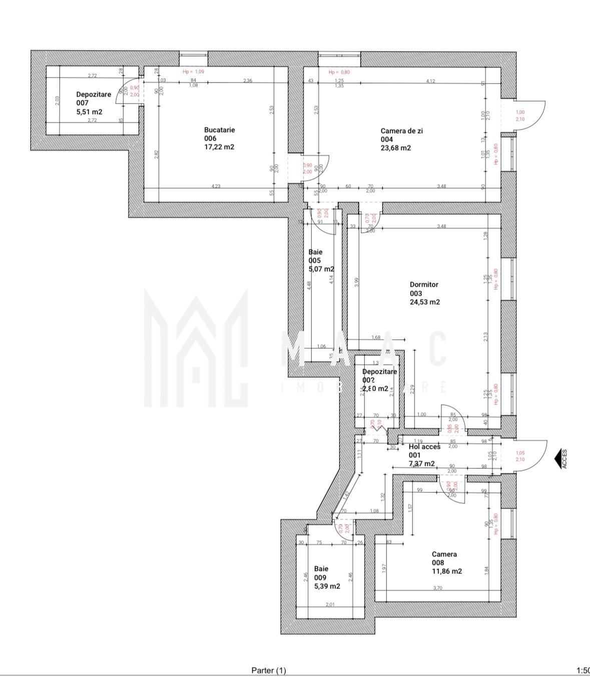 Apartament la casa 3 Camere I Zona Centrala - 10