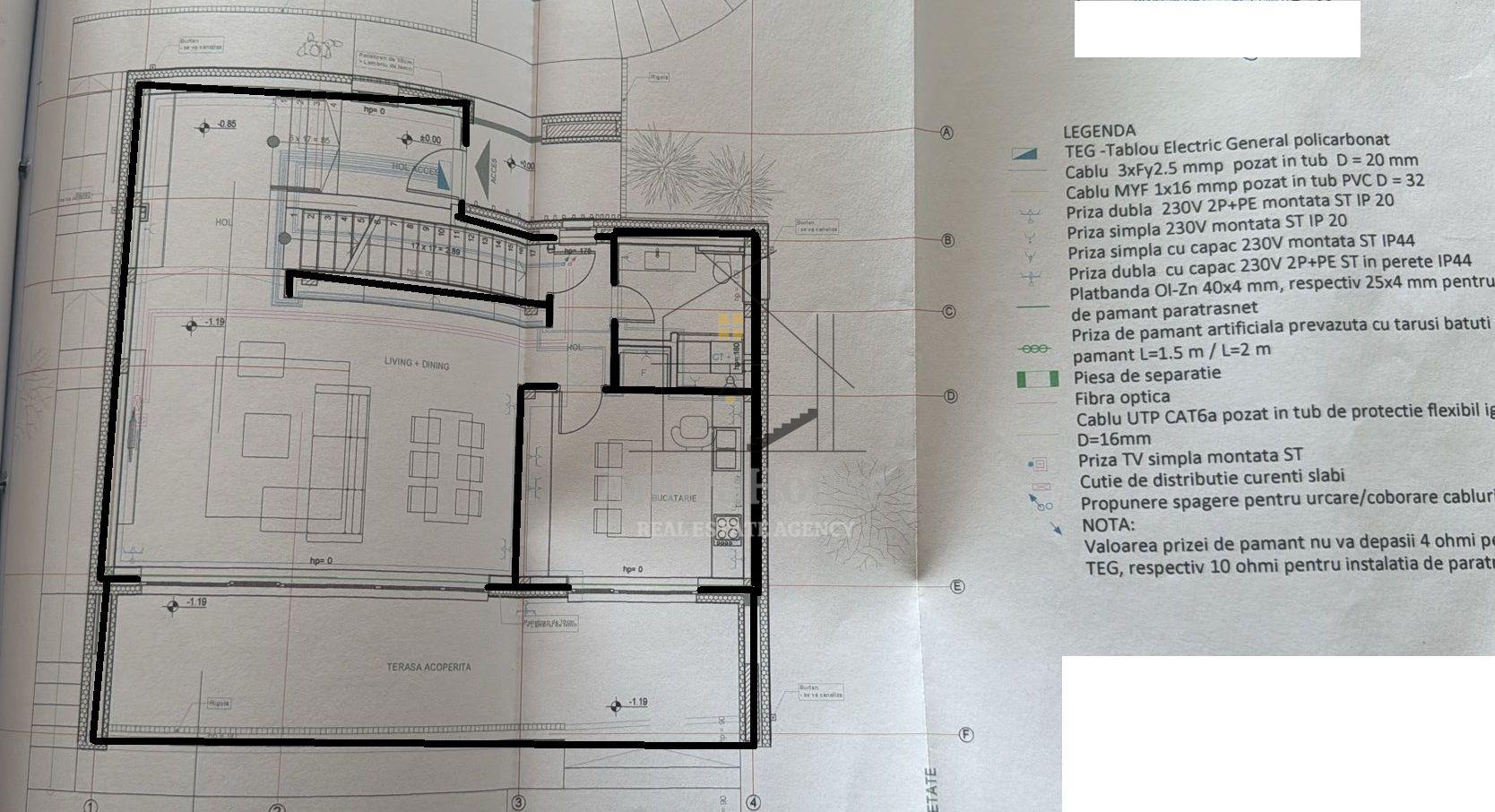 Casa individuala, teren 750 mp, Chinteni cu panorama spre lac - 5