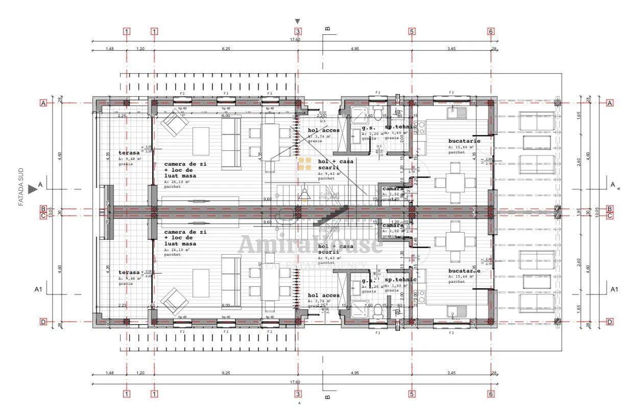 Duplex de vanzare 119 mp, garaj, parcare, teren 300 mp, Iris - 5
