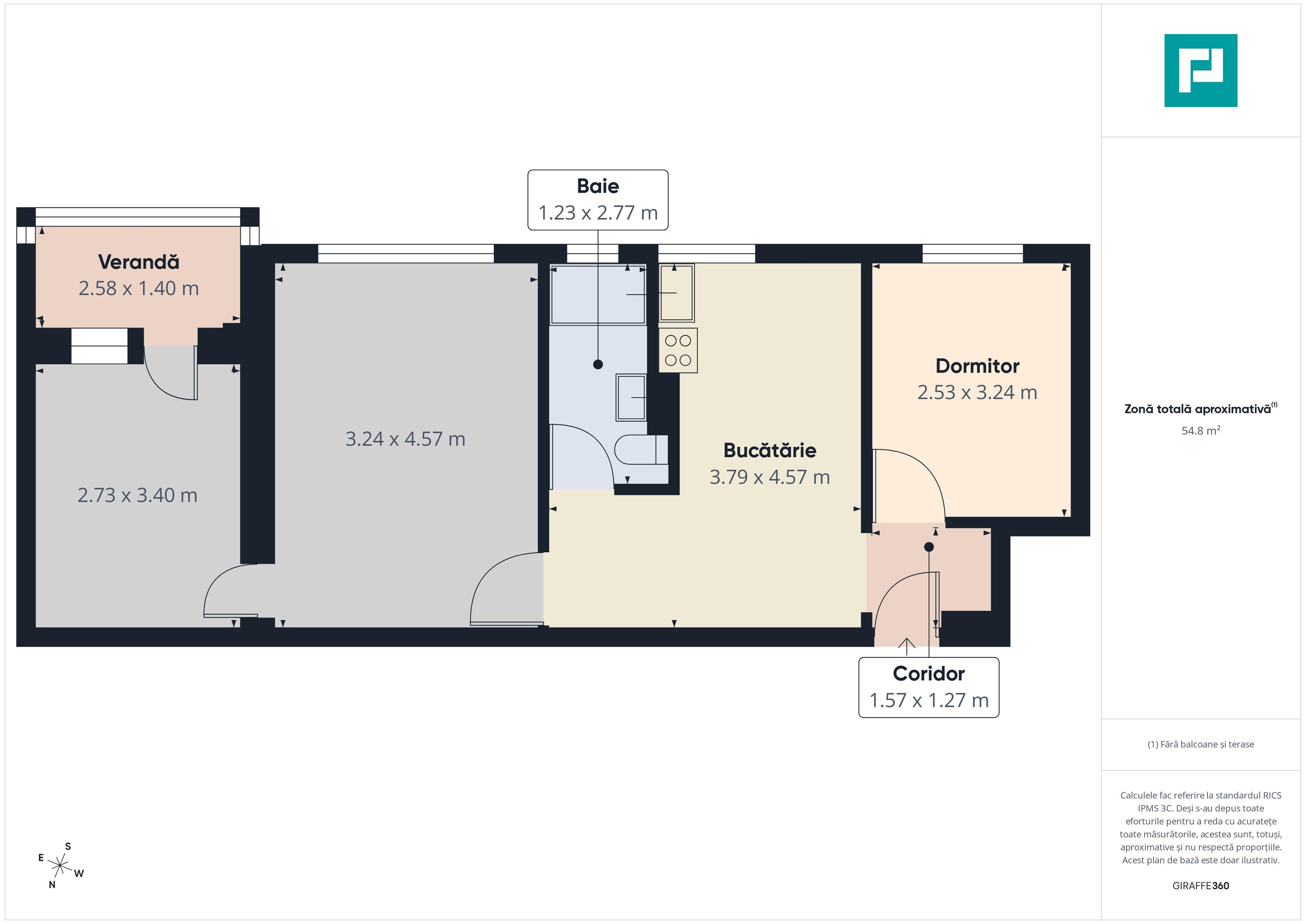 APARTAMENT 3 CAMERE DE VÂNZARE – VELENȚA, CFR - 7