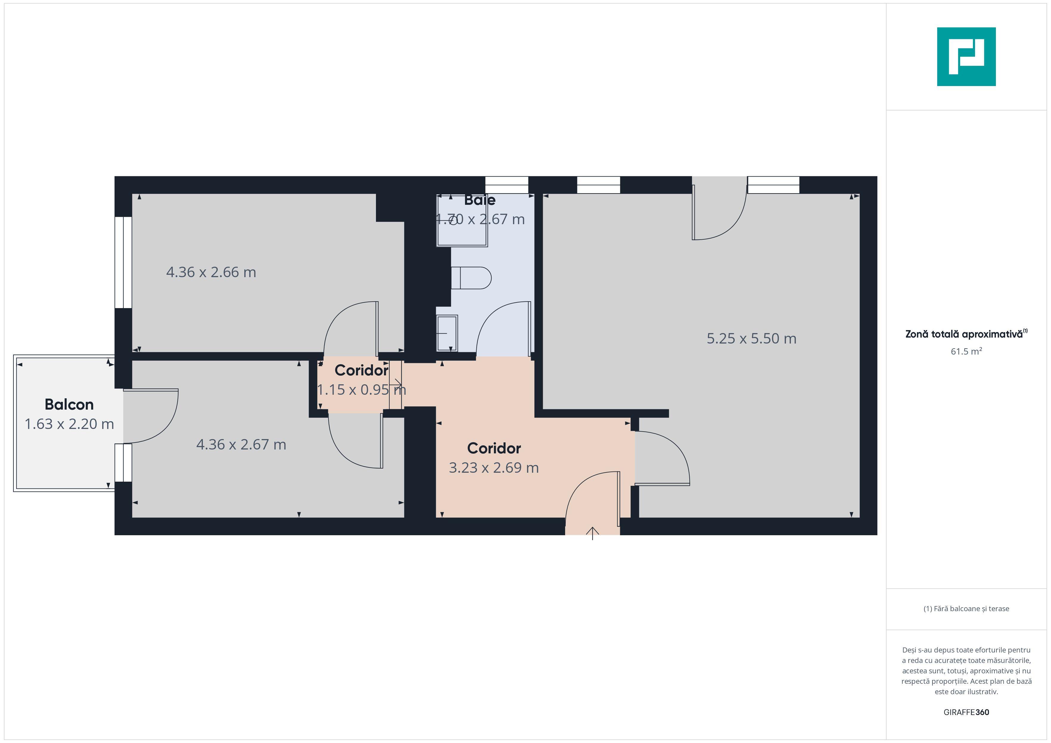 Apartament 3 Camere decomandat în Giroc - 9