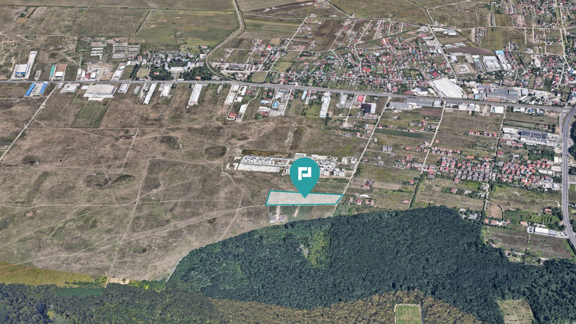 Teren intravilan 27.580 mp, Sector 1 - 2