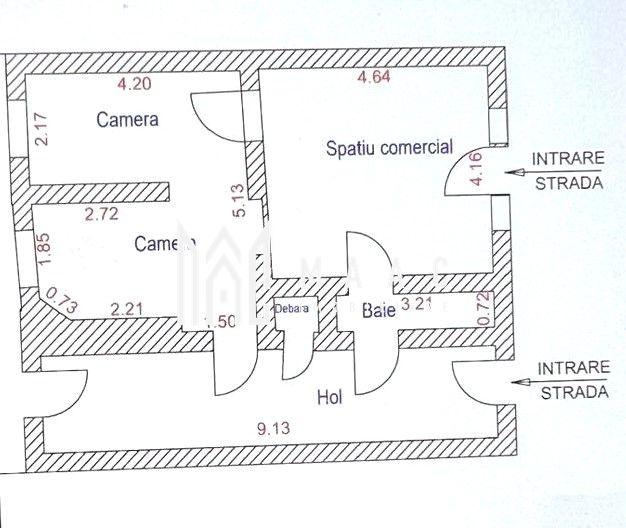Spatiu comercial I 2 camere I Parter I Bulevardul Victoriei - 1
