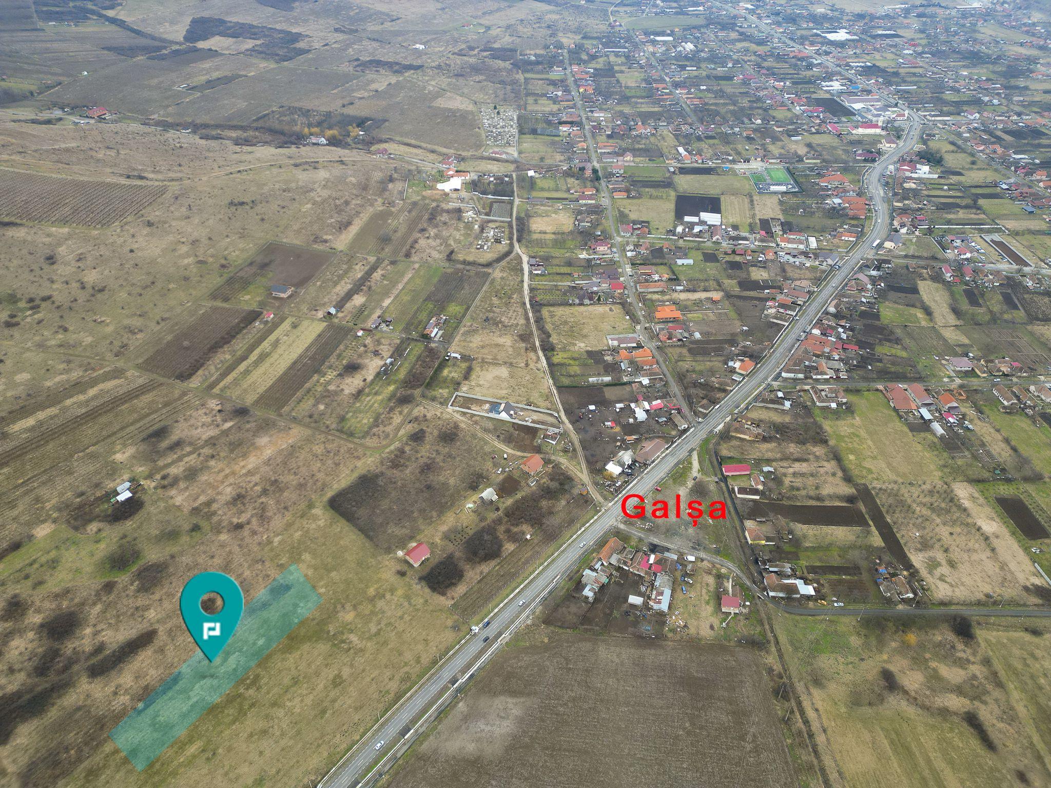 Teren intravilan între Galșa și Mâsca - 2