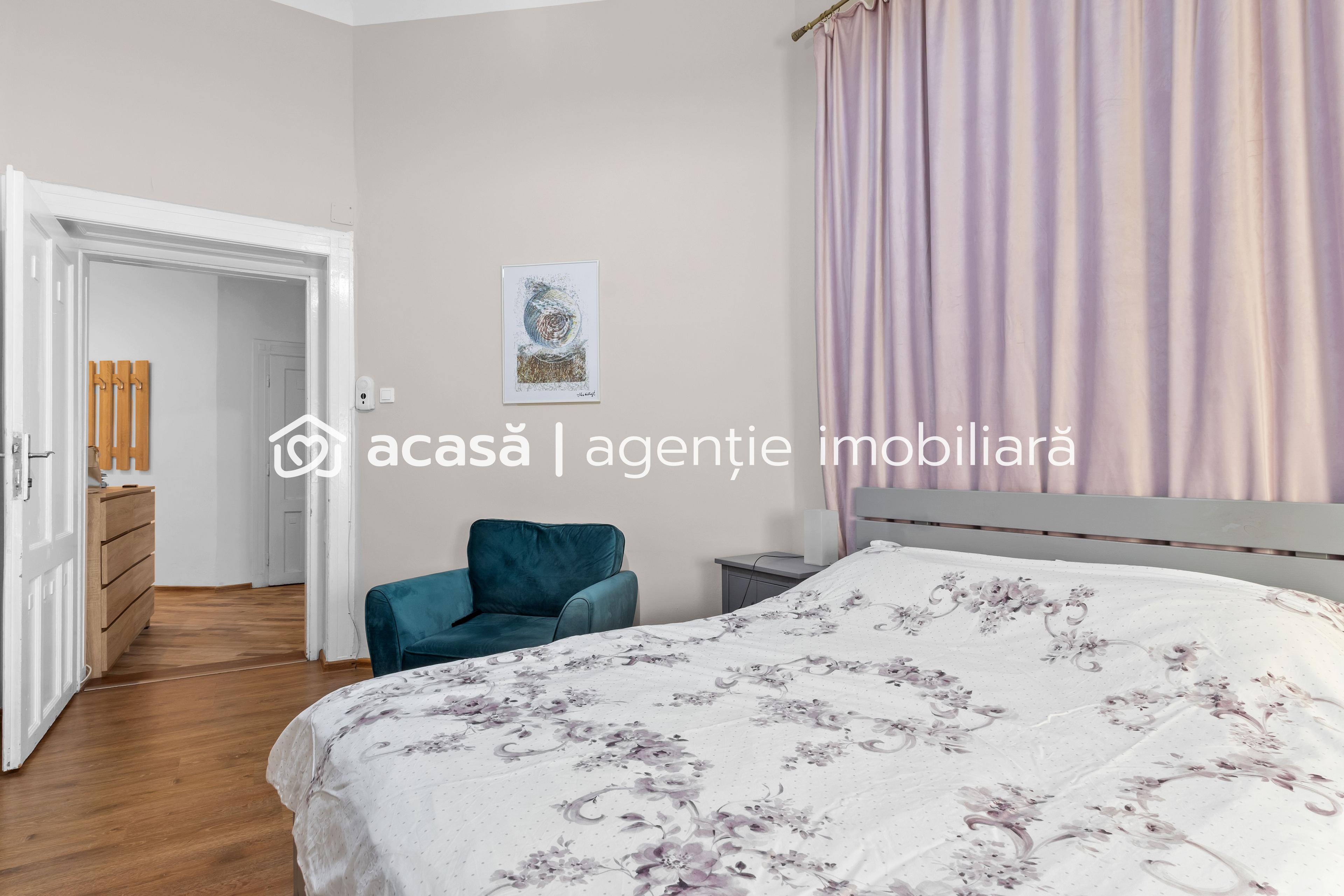 Apartament ultracentral cu 2 camere neamenajat Comision 0 - 6