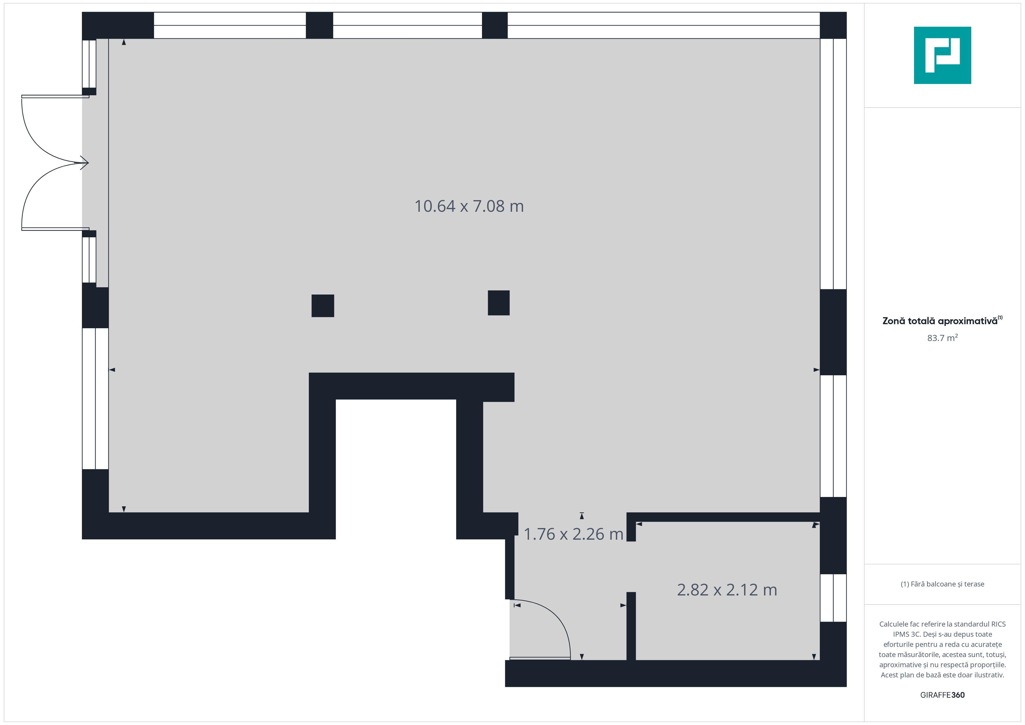 Spațiu comercial 83 mp - lângă Shopping City - 6