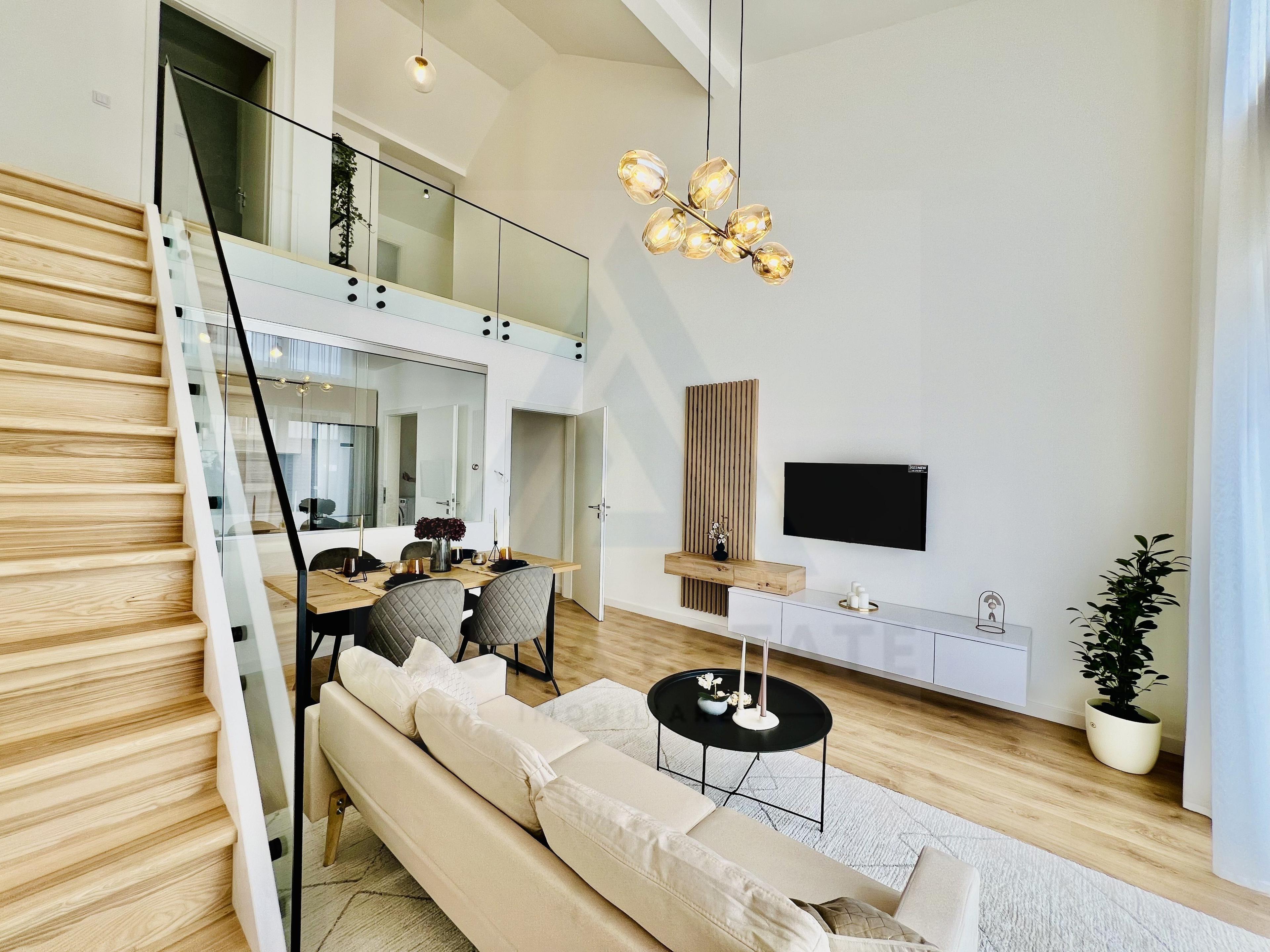 Penthouse ultramodern utilat 5 camere 2 bai si 139 mp utili in DaVinci - 1