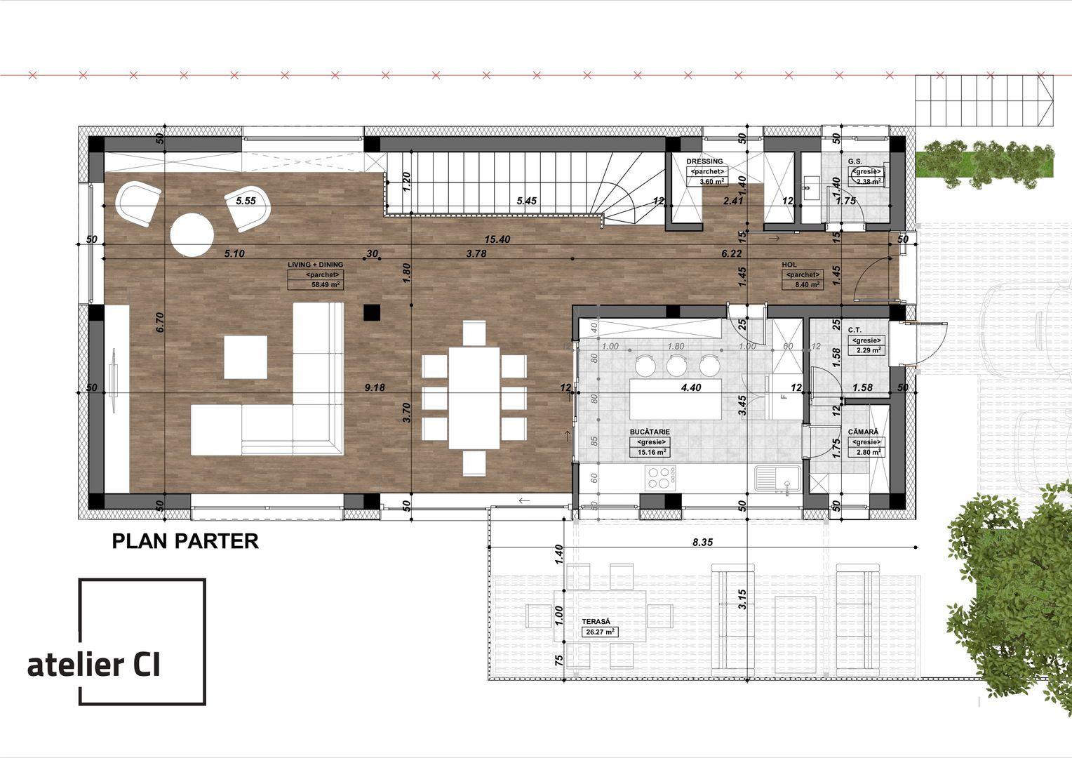 Vilă nouă design mediteranean, proiect deosebit și panoramă- 285.000 E - 7