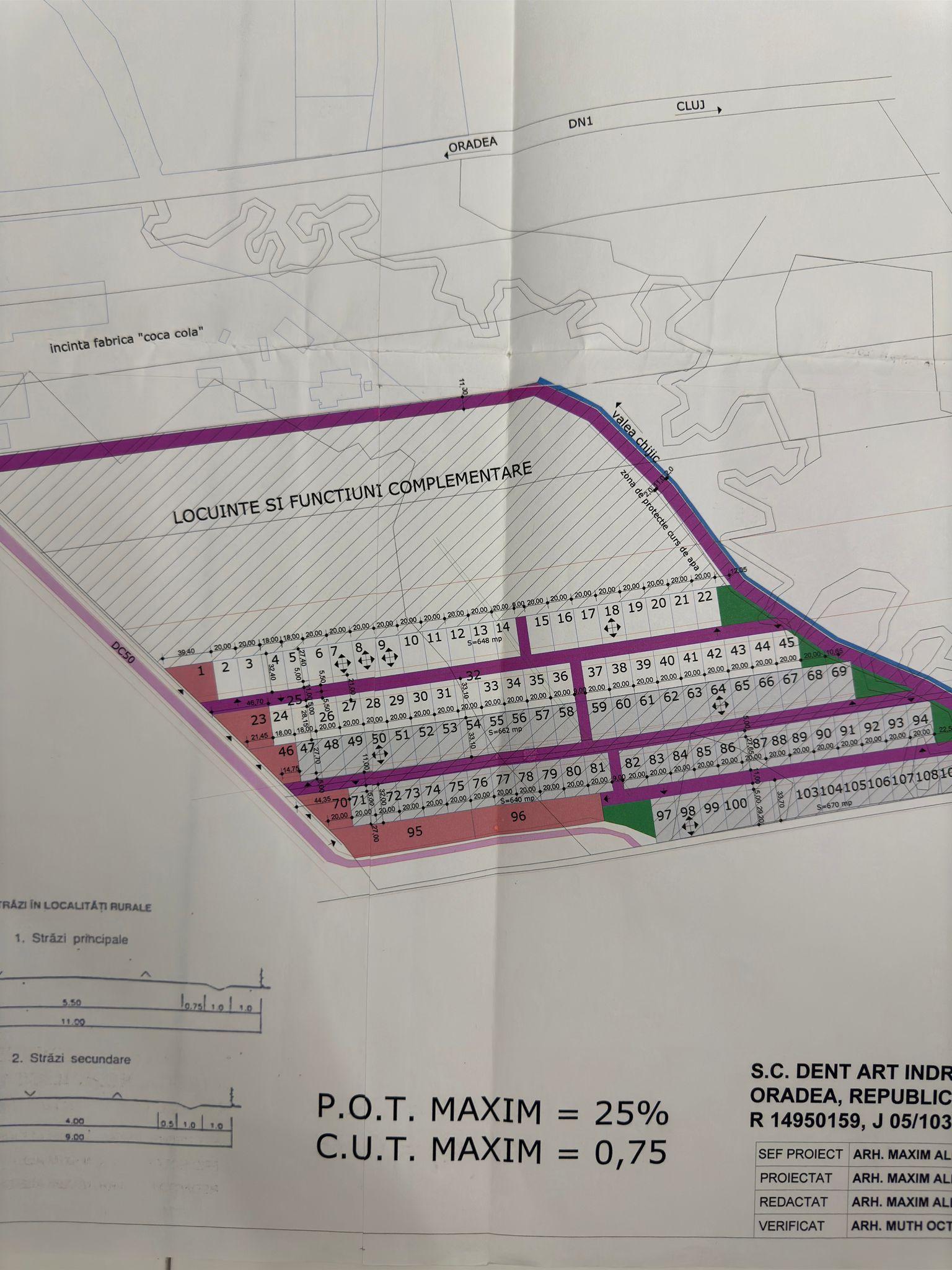 Teren intravilan cu destinația de construcție locuințe, Sacadat-15000e - 3