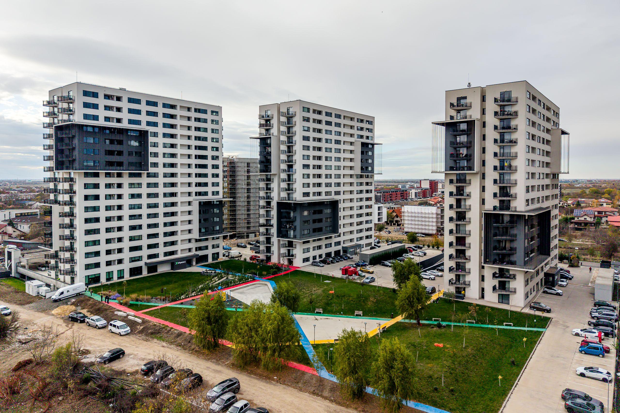 XCity Towers: 3 camere modern, etaj 2, living generos - 1