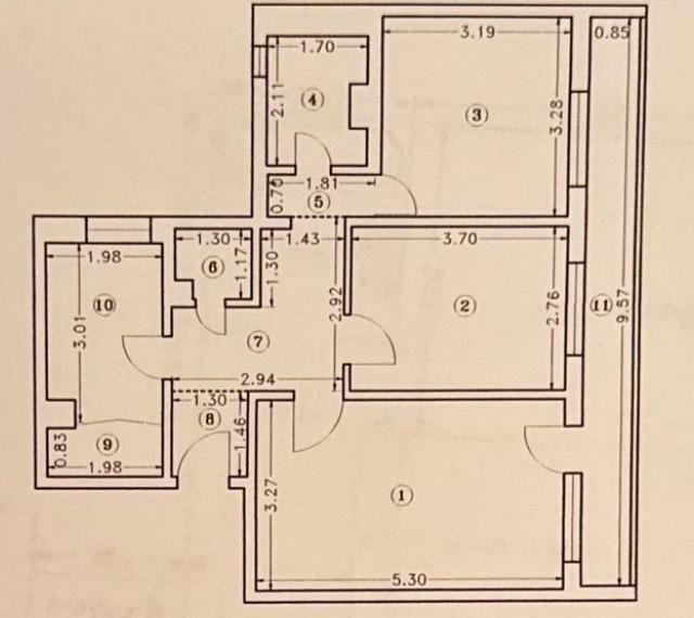 Apartament 3 camere sos. Giurgiului - 1